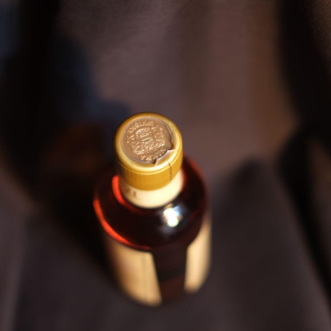 竹鶴21年ピュアモルト 180ml ベビーボトル