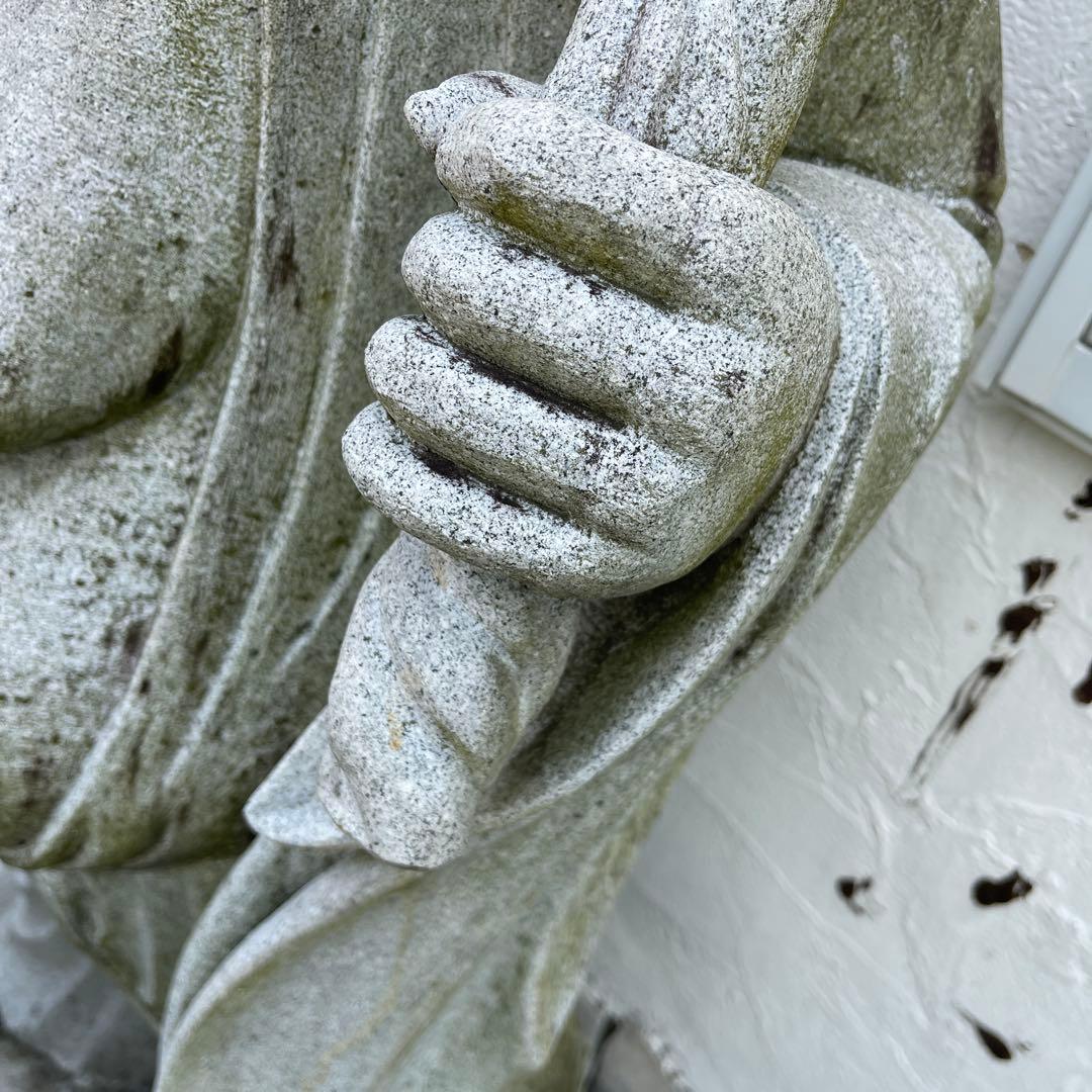 【関西圏配送可】七福神　布袋尊　石像 600kg〜850kg