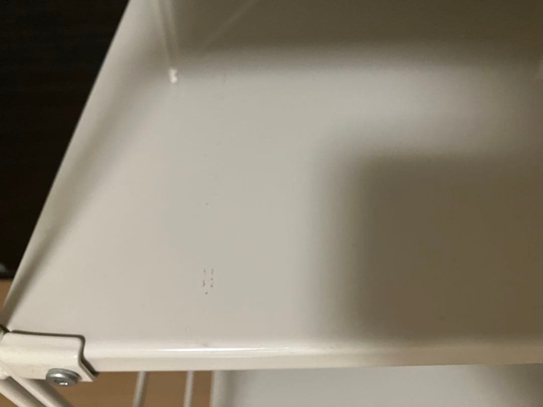 無印　スチールユニットシェルフ　ワイド・小・ライトグレー　幅８６×奥４１×高８３