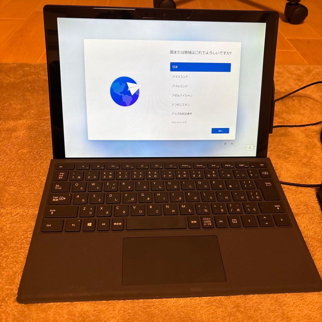 【極美品】Surface Pro 7 i5 8GB 256GB バッテリー90%