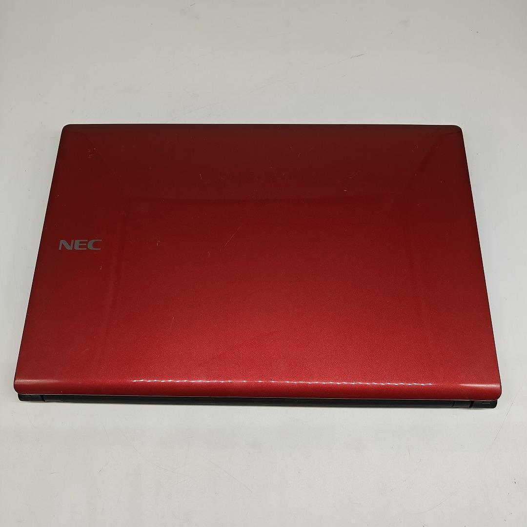 【NEC】LAVIE 高性能i7 SSD512GB 16GB レッド ノートPC