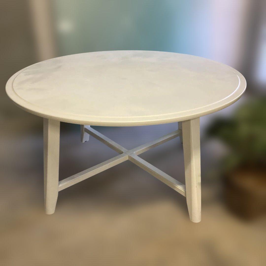 【送料込み】IKEA KRAGSTA コーヒーテーブル　直径90cm ホワイト