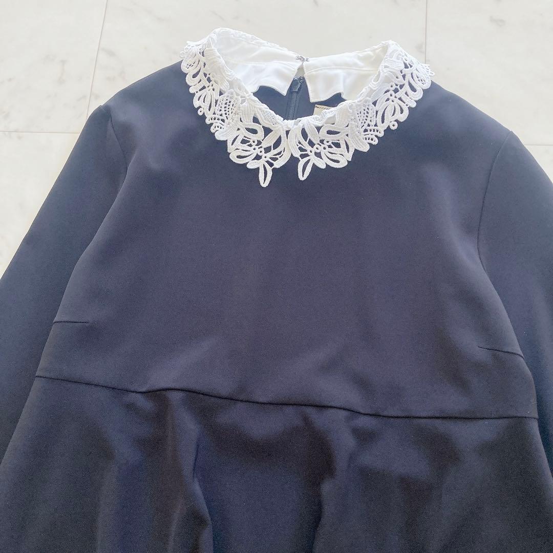 極美品　ユナイテッドアローズ　FEEL FREE 2WAY ブラウス　ブラック