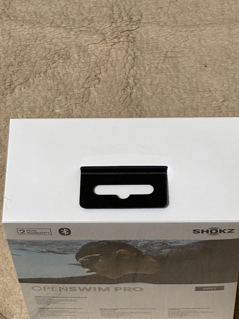 SHOKZ OpenSwim Pro グレー 新品未開封 骨伝導ヘッドホン