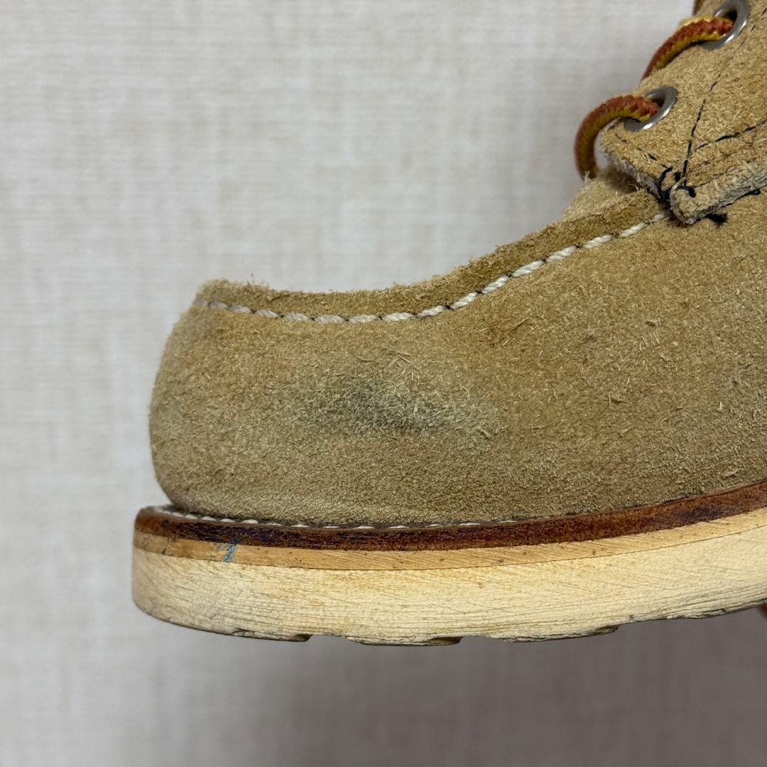 RED WING 8173 スエードモックトゥ 刺繍タグ 9E 27cm 90s