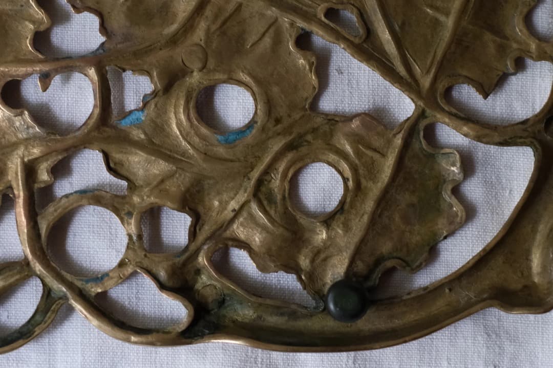 フランスアンティーク｜真鍮のトリベット