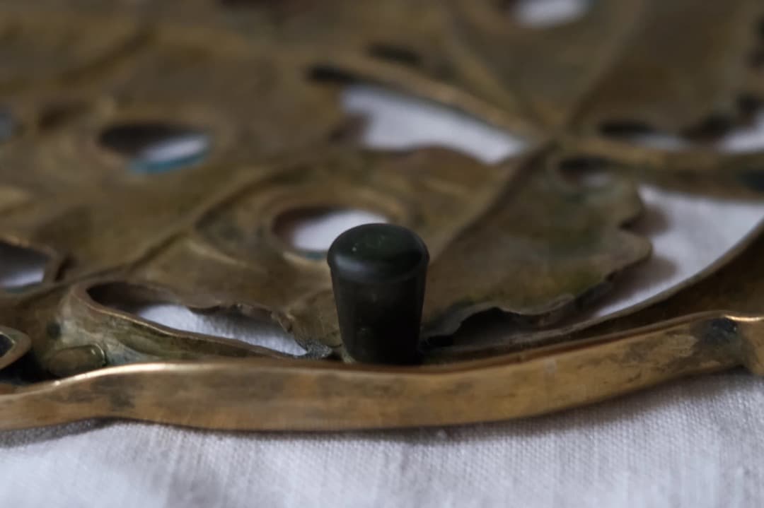 フランスアンティーク｜真鍮のトリベット