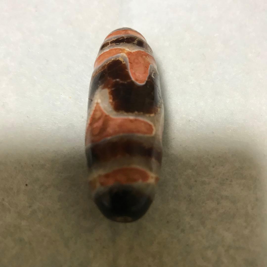 紫*様 超激レア珍品‼︎ 古代龍紋　虎紋天珠　サービス品