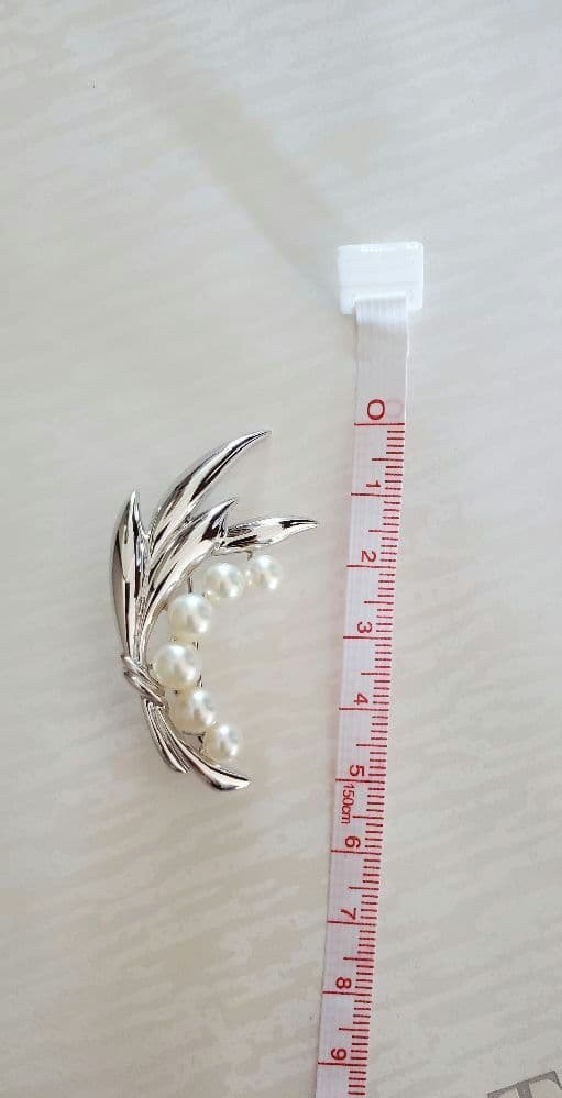 MIKIMOTO ミキモト　真珠　パール　ブローチ 6珠