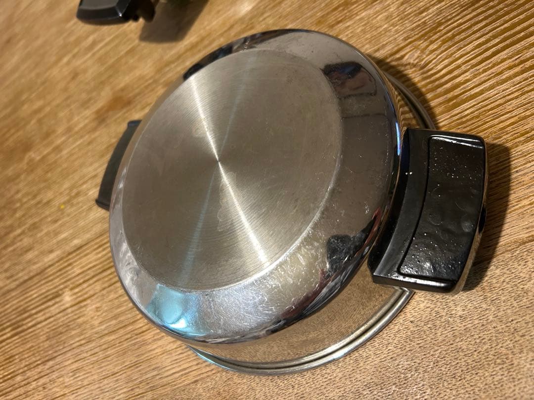 ロイヤルクイーン小フライパン、スチーマー