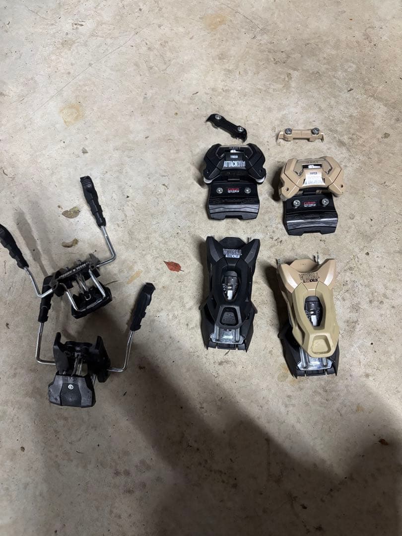 チロリアattackLTY11 ブレーキ110mmスキー ビンディング