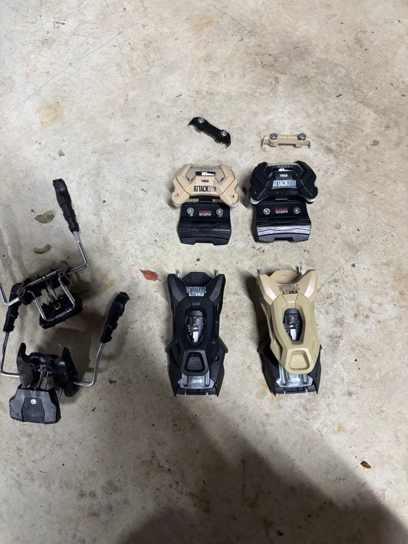 チロリアattackLTY11 ブレーキ110mmスキー ビンディング