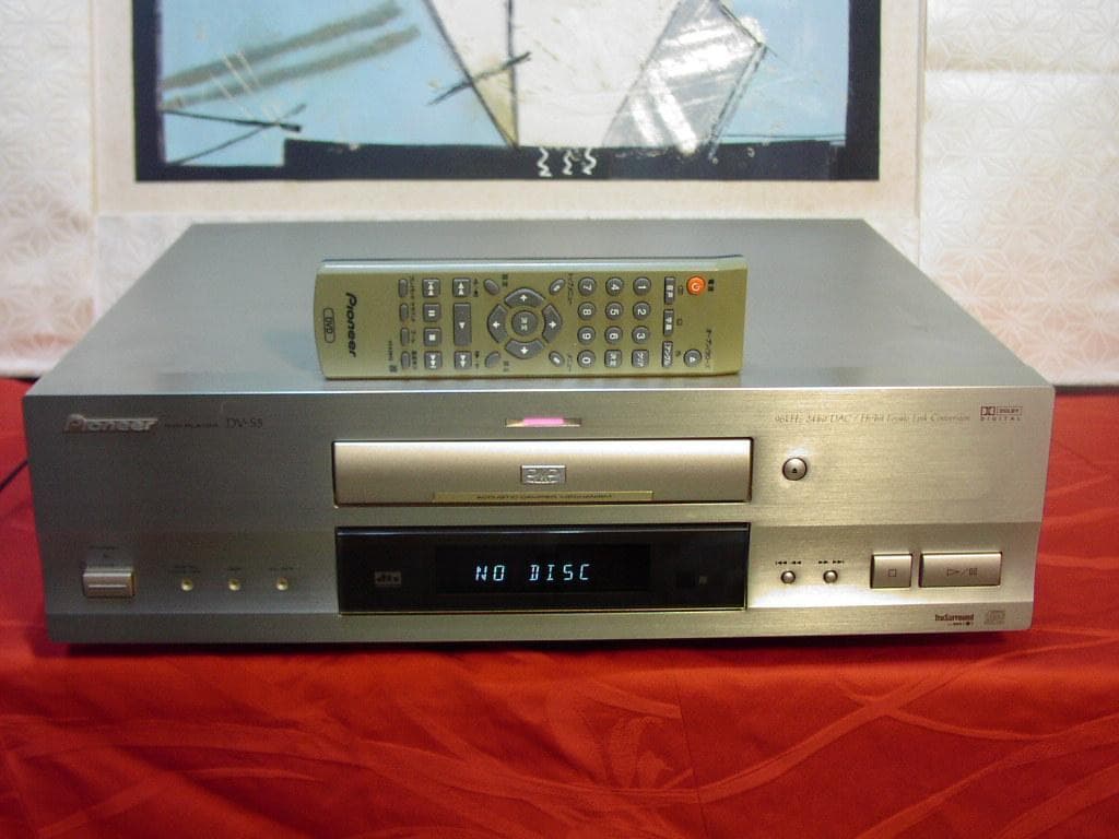 ★パイオニア DVDビデオ/CDプレーヤー「DV-S5」動作良好。