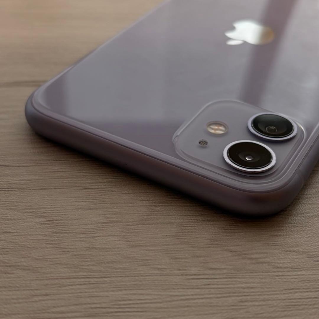 Apple iPhone 11 64GB パープル SIMフリー 初期化済