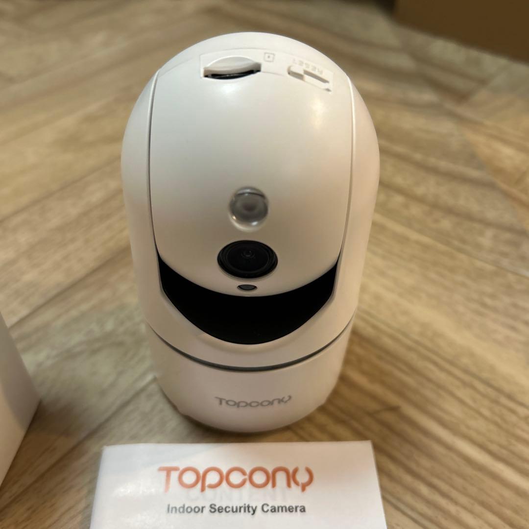 TOPCONY Indoor Security Camera 録画可能 カメラ