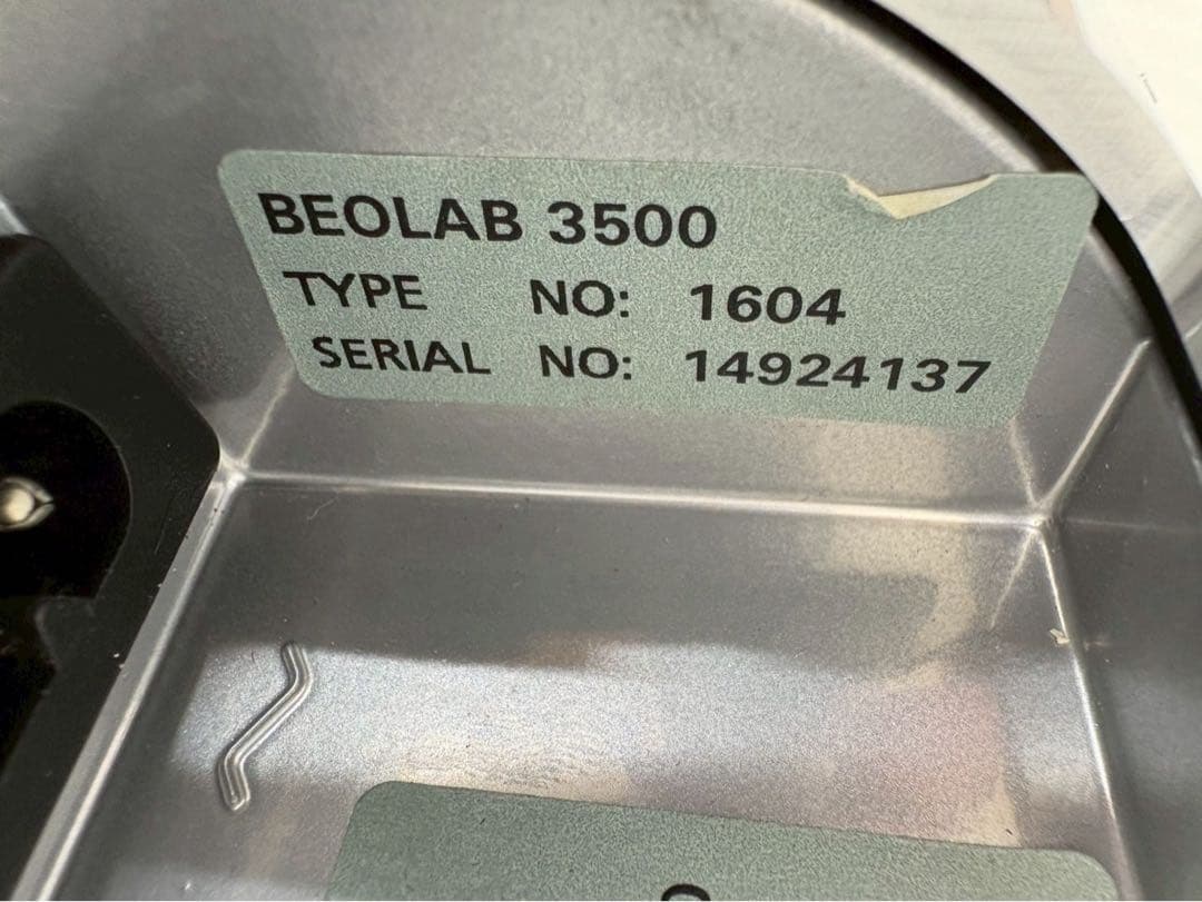 B&O BeoLab 3500 スピーカー ケーブル欠品 動作未確認 現状品