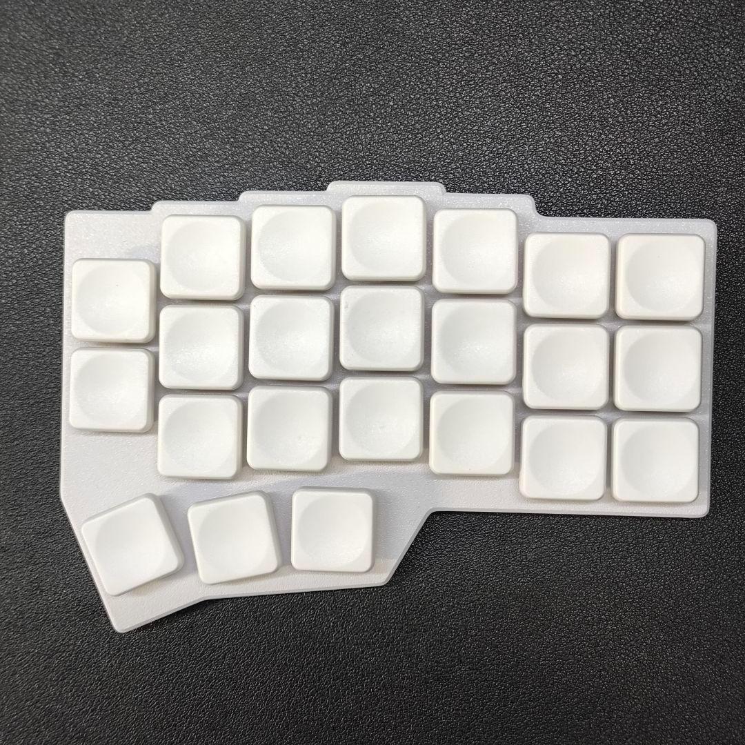 【完成品】46キー自作キーボード 無線化 完成品　ロープロファイル