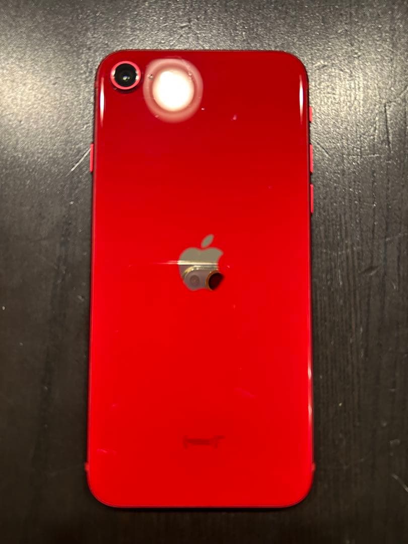 iPhoneSE第3世代　PRODUCT(RED) 64GB 本体 ケース付き