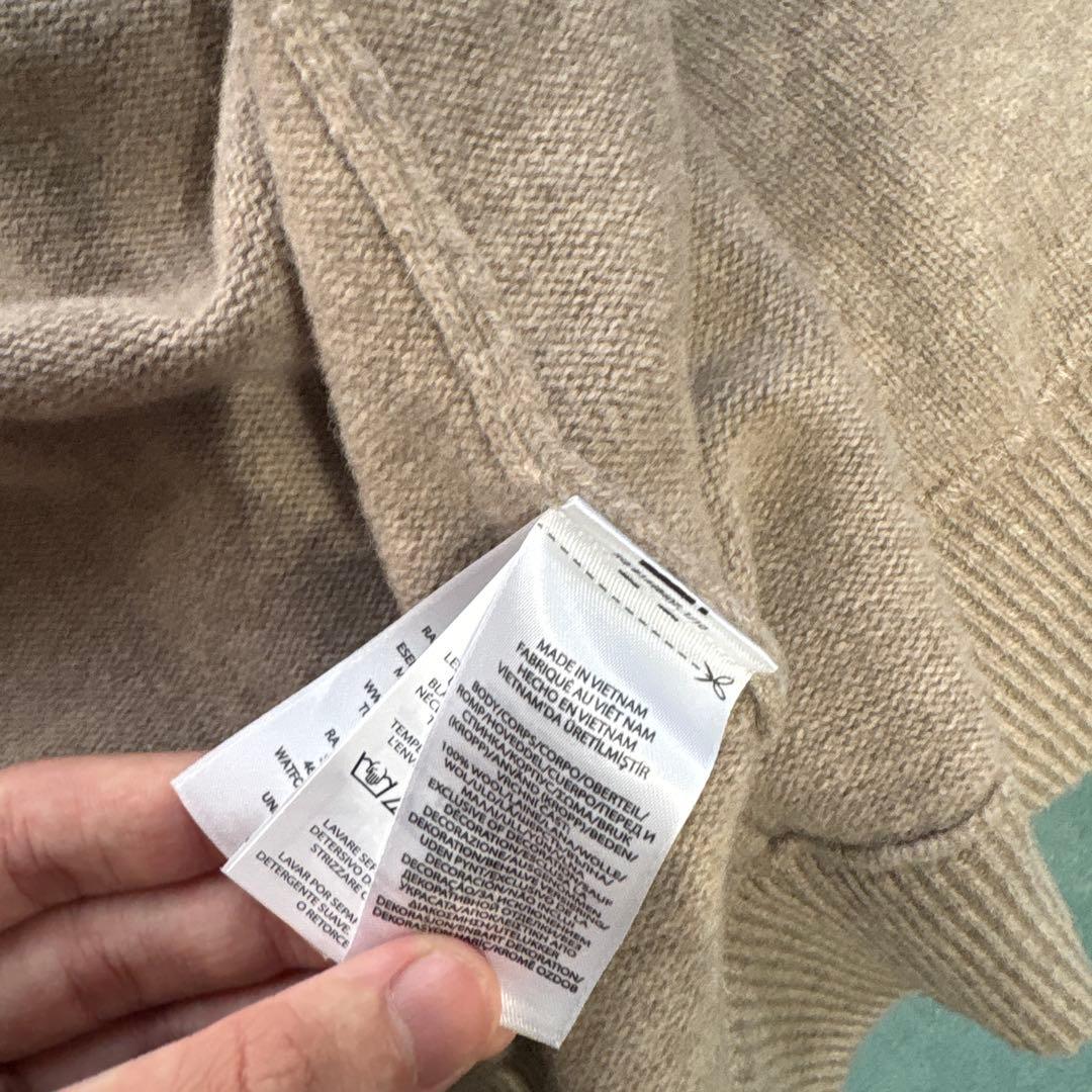 ラルフローレン　ジップニット