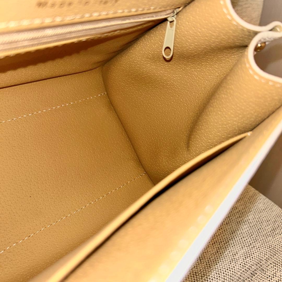 【美品】ショルダー ハンドバッグ ホワイトマルコビアンキーニ 2way