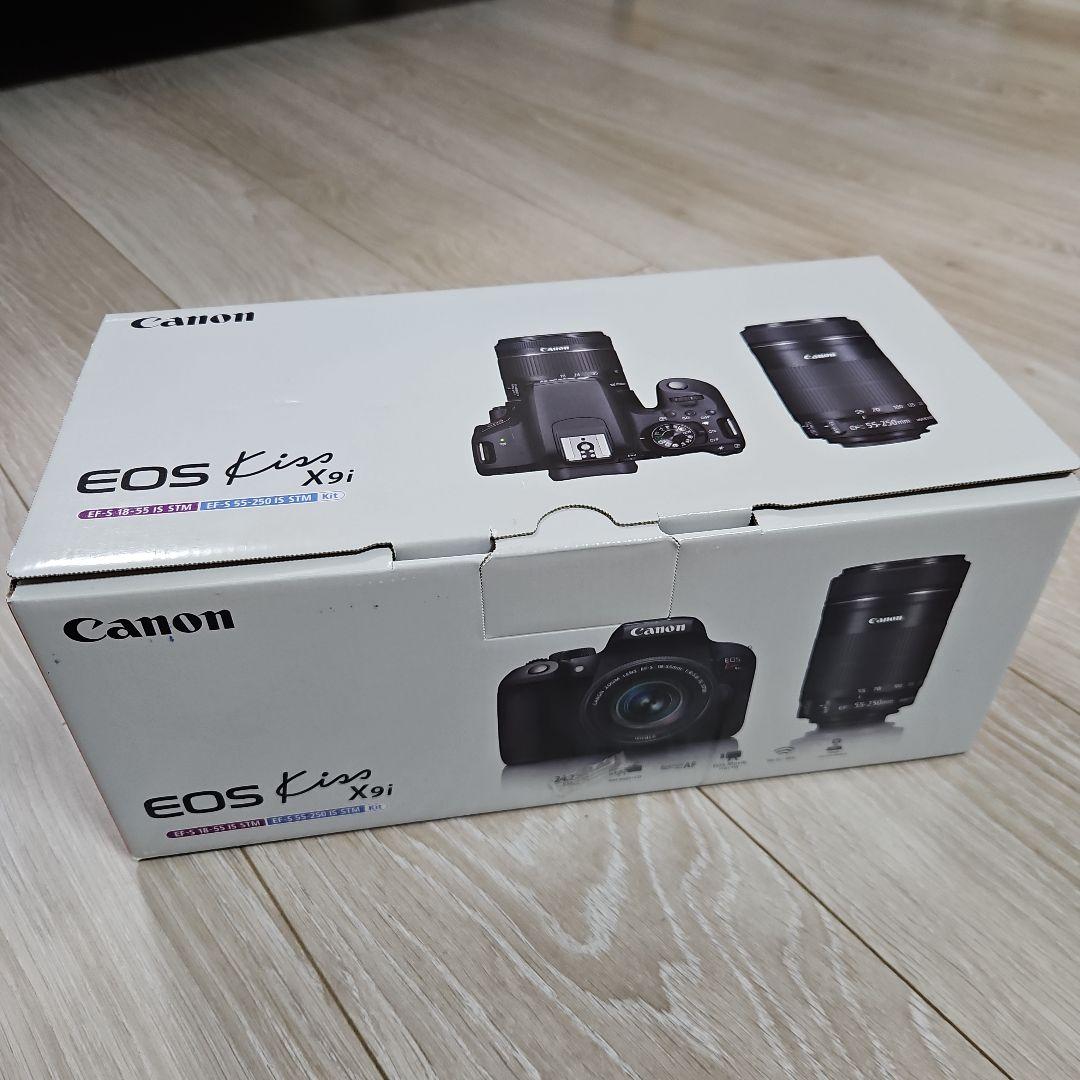 Canon EOS kiss x9i 標準&望遠ダブルレンズセット