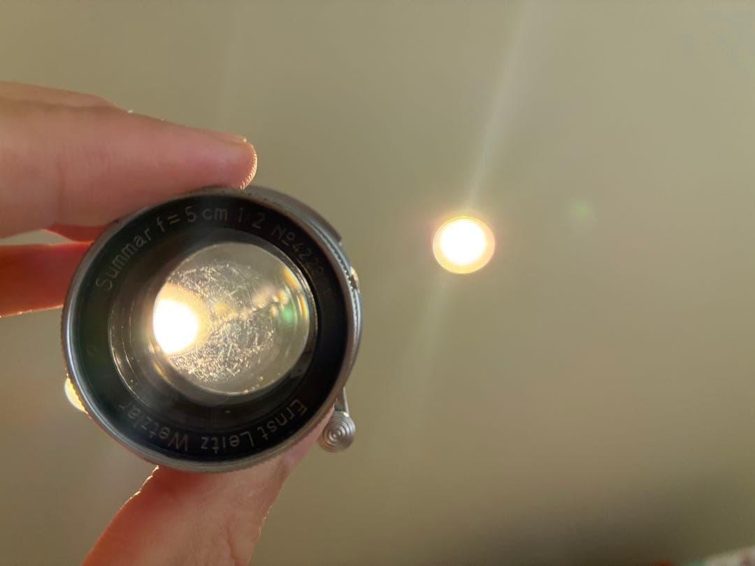 Ernst Leitz Wetar Summar 50mm f2 Mマウント改造