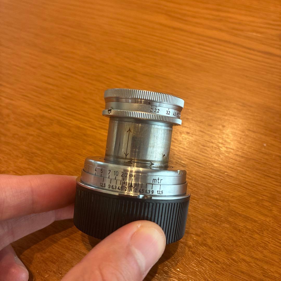 Ernst Leitz Wetar Summar 50mm f2 Mマウント改造