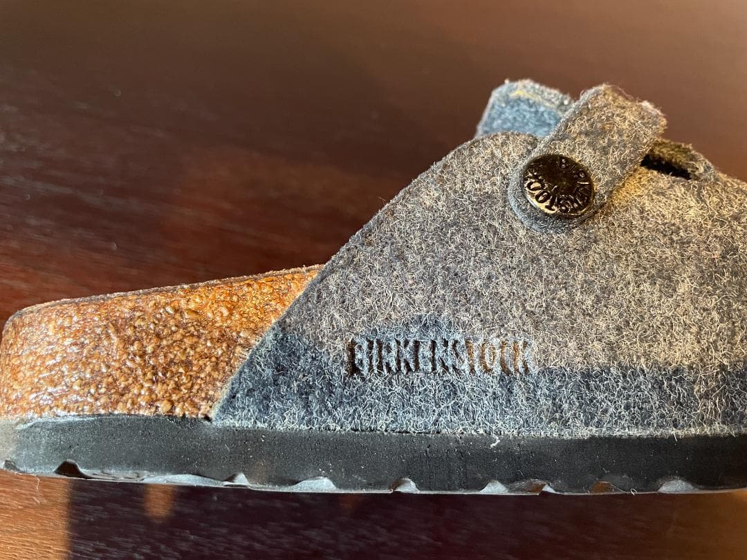 ⭐️超美品⭐️エコバッグ付 BIRKENSTOCKキッズ ボストン・フェルト