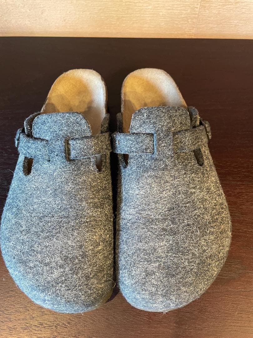 ⭐️超美品⭐️エコバッグ付 BIRKENSTOCKキッズ ボストン・フェルト