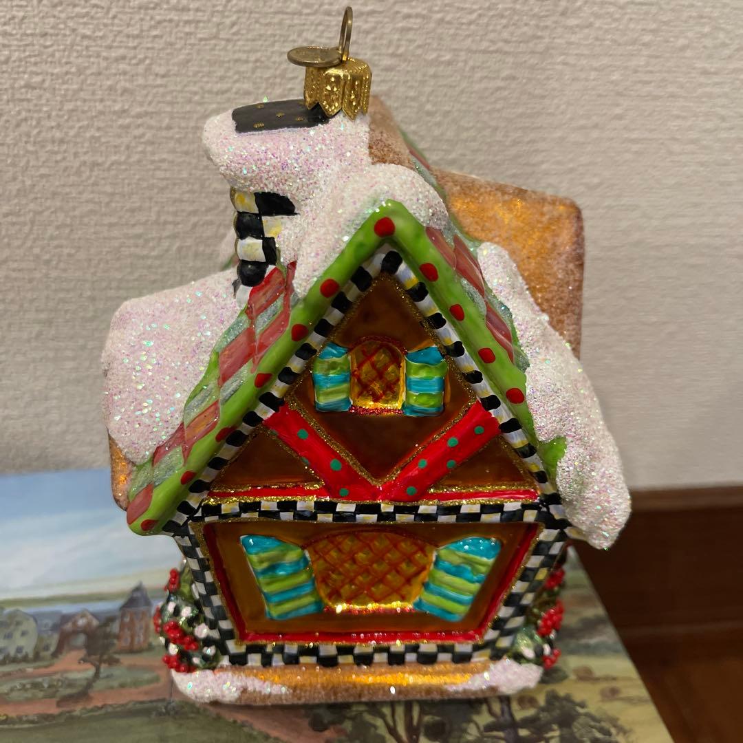 マッケンジーチャイルズ　クリスマス　家の形の置物