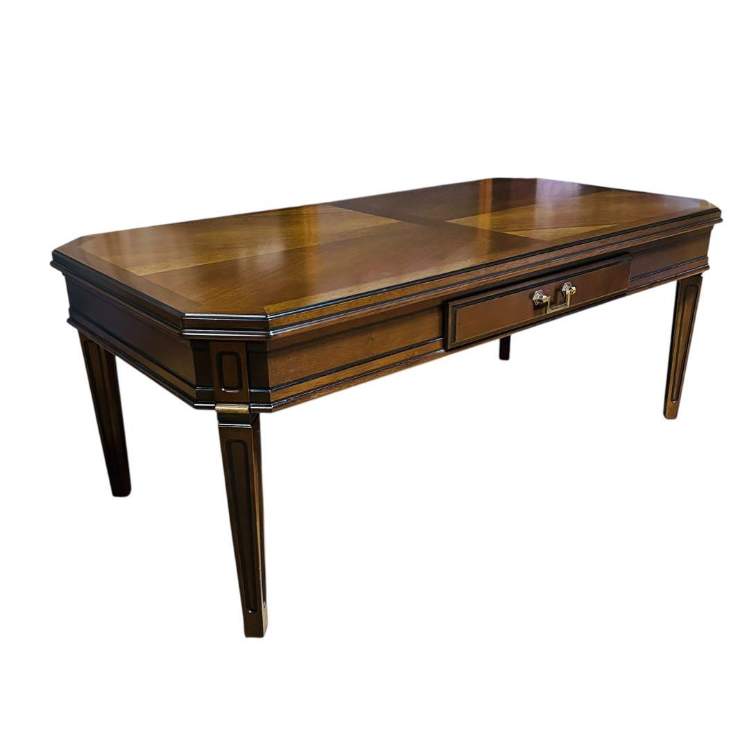 maruni 地中海ロイヤル　ローテーブル　引き出し付き 3787-03