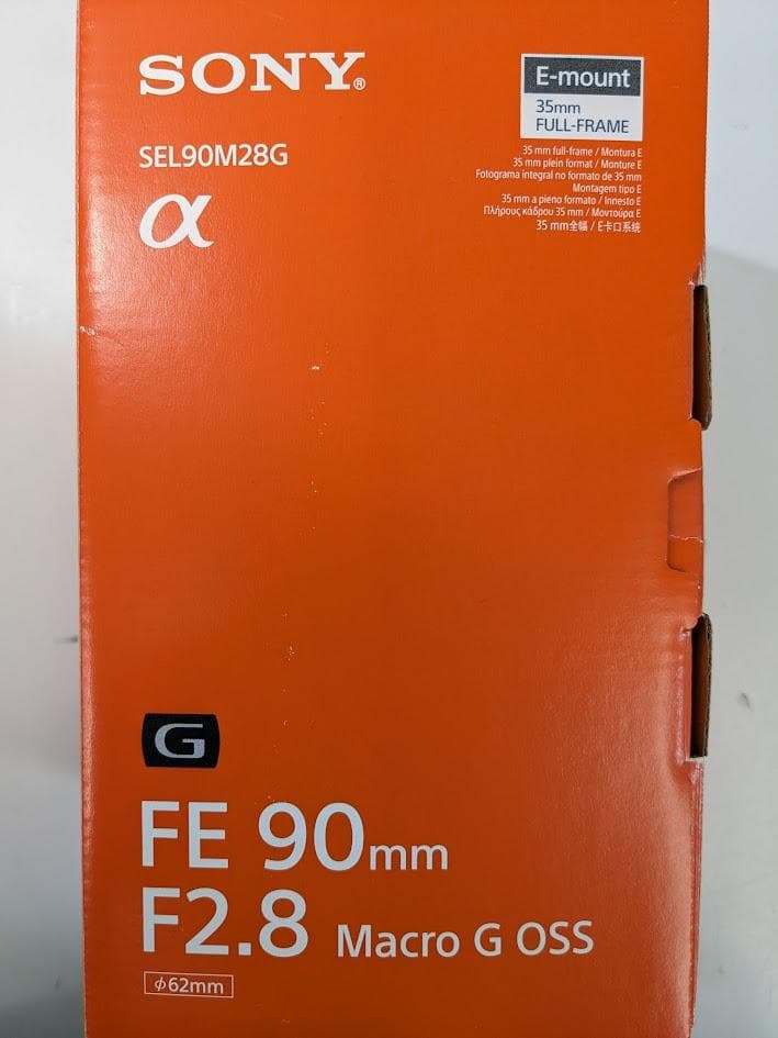 レンズ(単焦点) SONY SEL90M28G FE 90mm F2.8 Macro G OSS