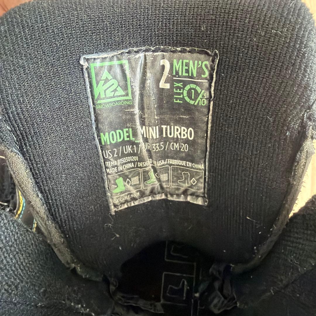 K2 キッズ　スノーボード 3点セット
