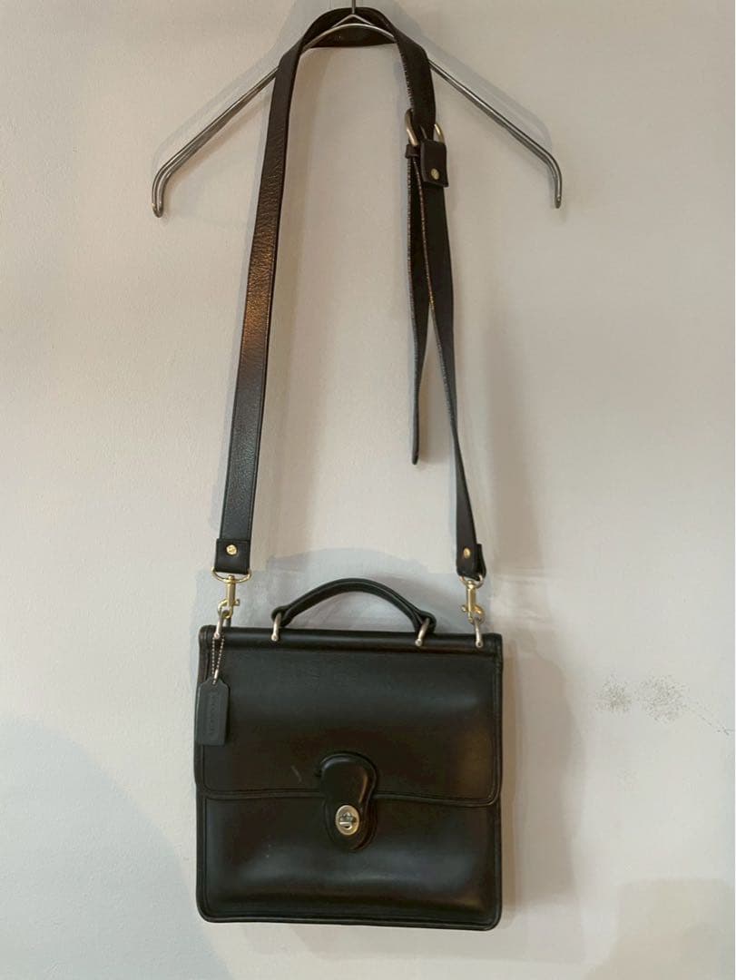 オールドコーチ ウィリスバッグ 2way ショルダーバッグ ブラック