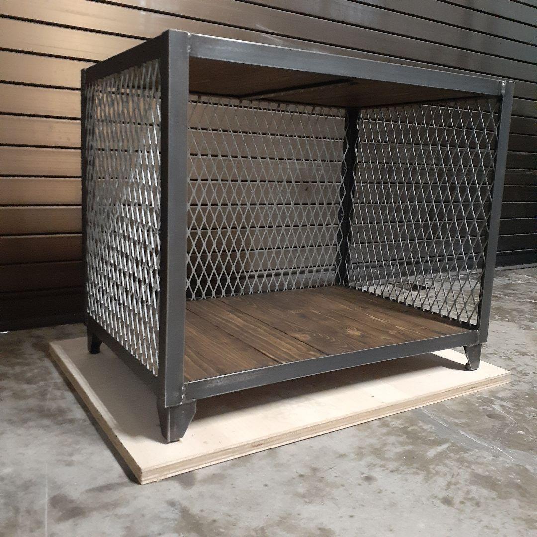 アイアン　シェルフ　ラック　インダストリアル　シューズラック　エキスパンドメタル