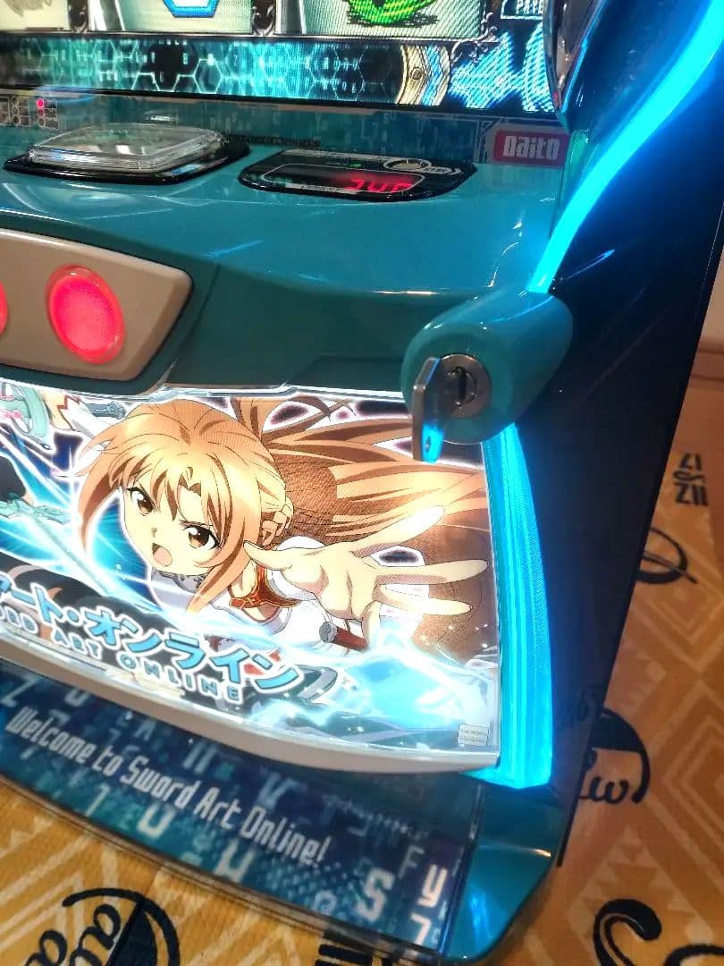 美品）ソードアートオンライン スマスロ 実機
