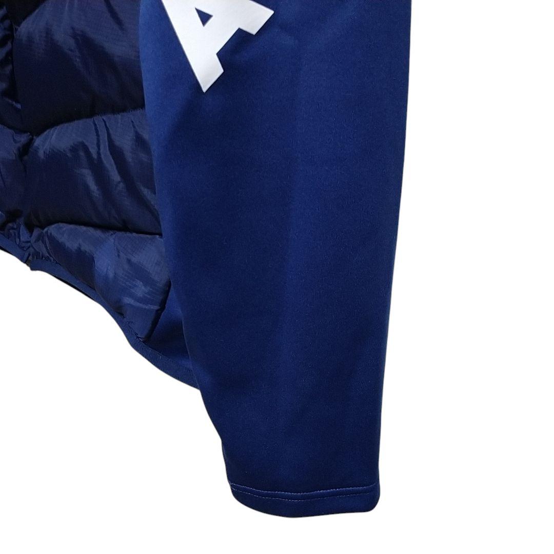 アスレタ 中綿ウォームジャケット上下 Oサイズ(XL) ネイビー