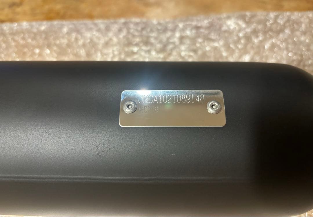 アールズギア スリップオン マフラー新品 ホンダGB350 マットブラック