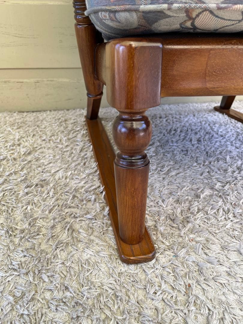 カリモク家具 コロニアル WC47ソファ 肘掛椅子 平織布張②