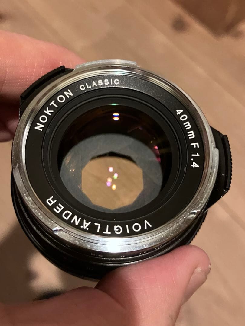 レンズ(単焦点) VoightLander NOKTONclassic40mm F1.4 M.C