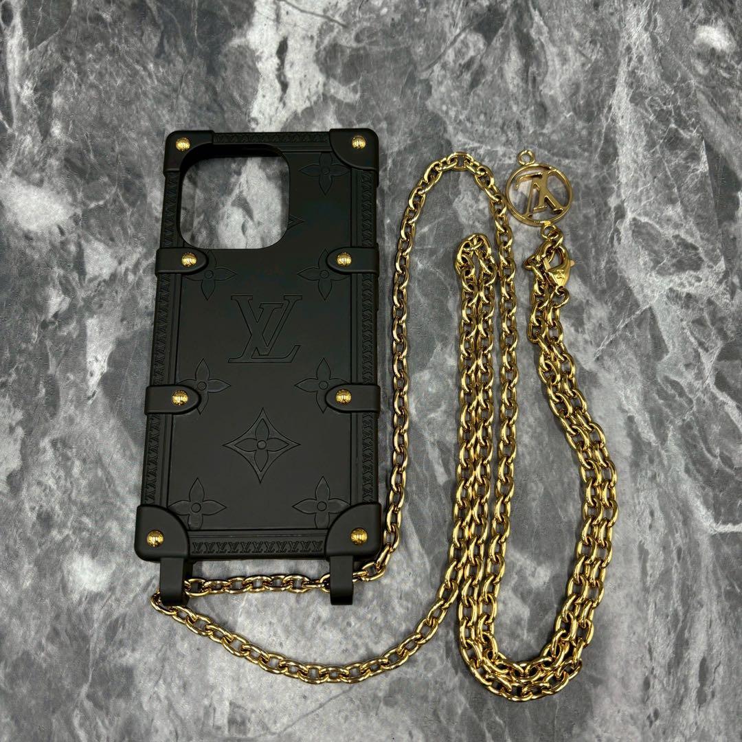 ✨️極美品✨️ ルイヴィトン iphone ケース 14pro チェーン