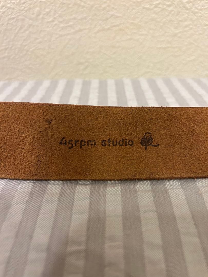 45RPM 革ベルト 美品