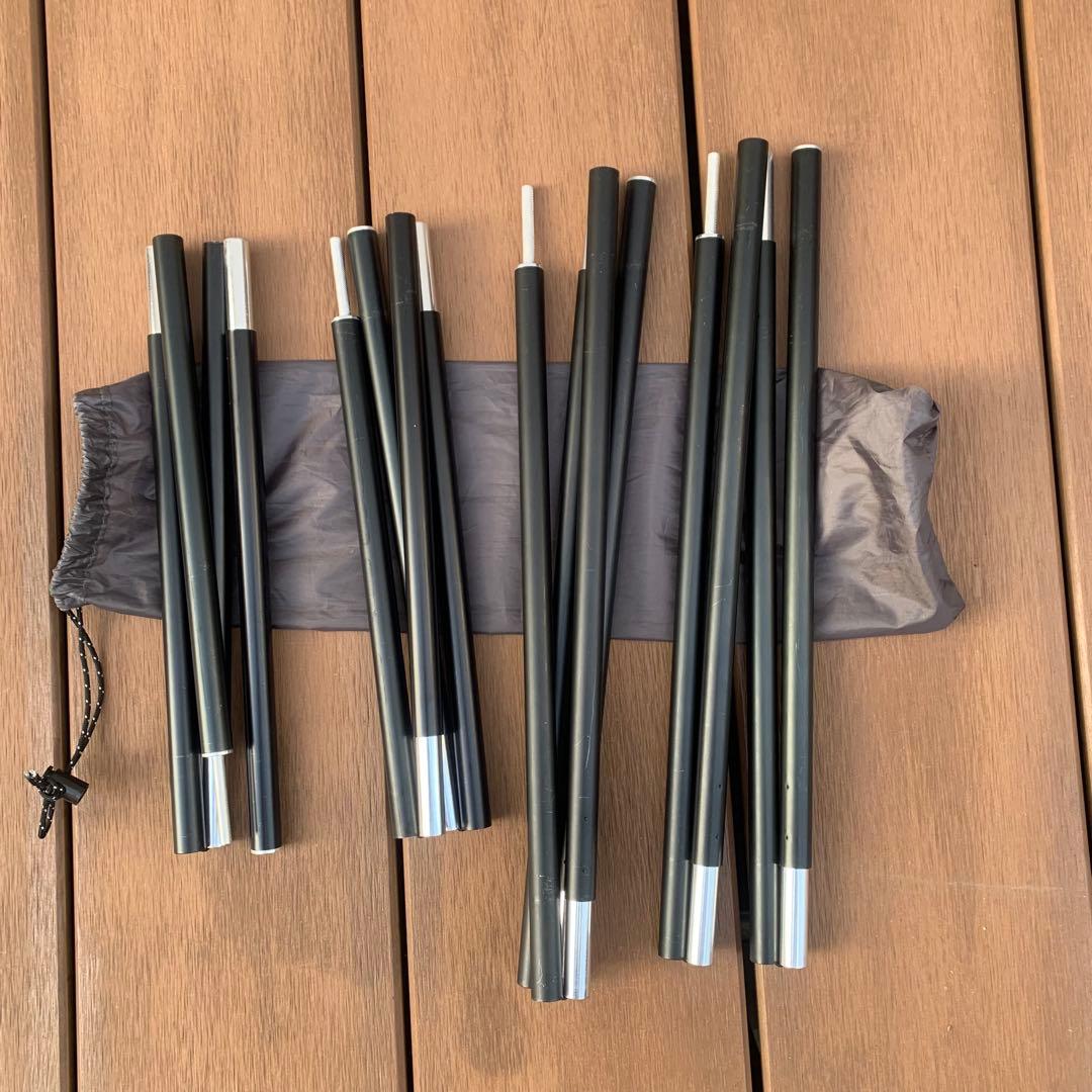 FUTURE FOX フォックスベース　メッシュインナー　前幕　二又ポールセット