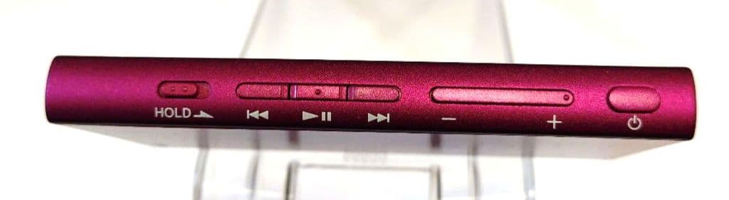 【美品】SONY ウォークマン NW-A35 ボルドーピンク　MicroSD付