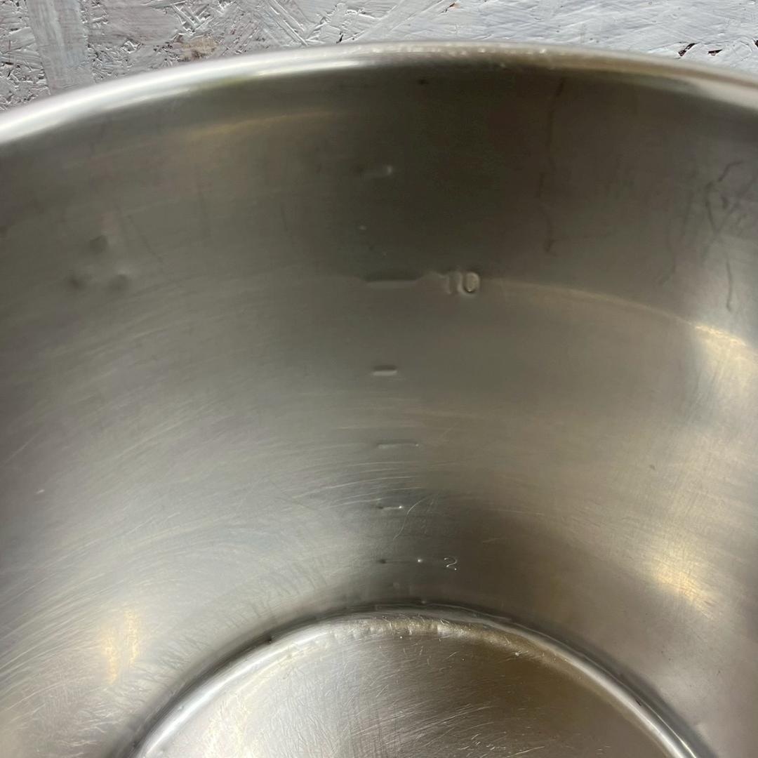 【厨房機器】 ステンレス製 26cm 寸胴鍋 厨房 厨房機器 ④ A1512