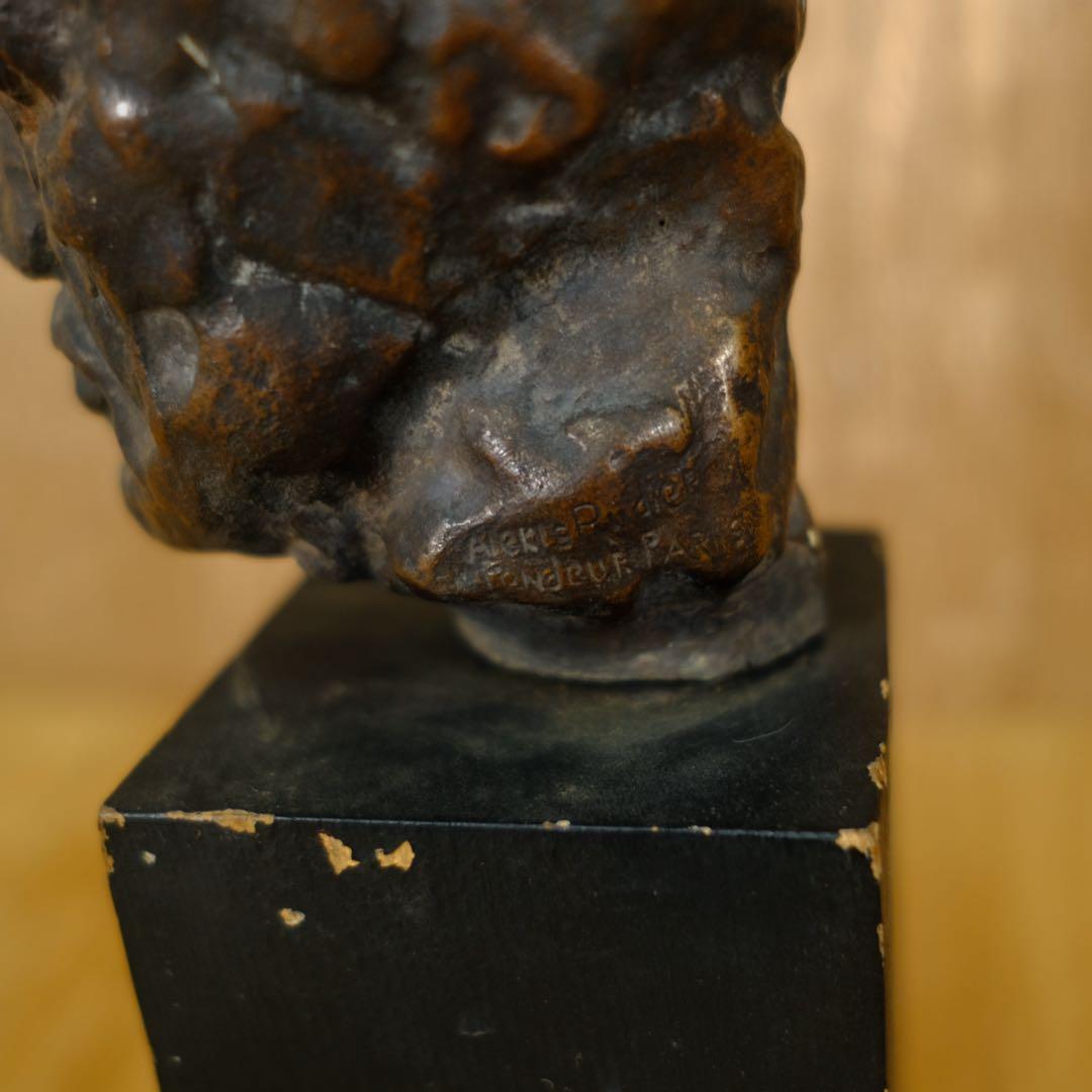 Auguste Rodin オーギュスト・ロダン 彫刻 鼻の潰れた男 ブロンズ像