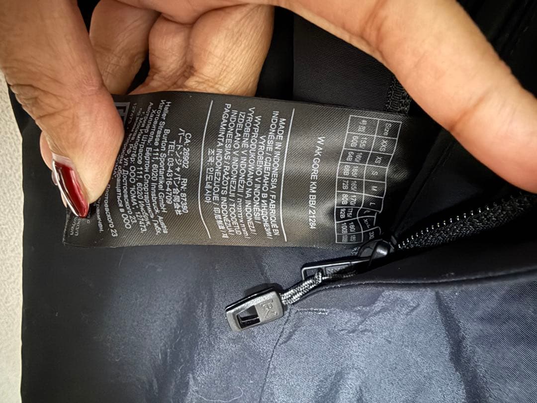 BURTON [ak] GORETEX ビブパンツ レディース L（JP:XL）