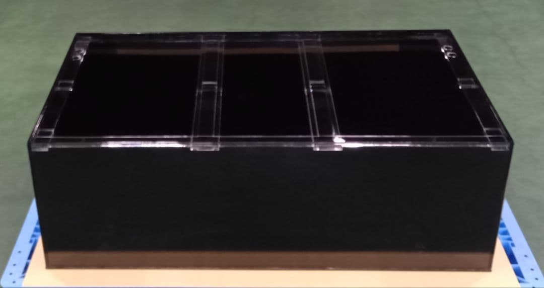 アクリル水槽 W1200 D700 H400 四面黒 ワンオフ 佐川急便発送