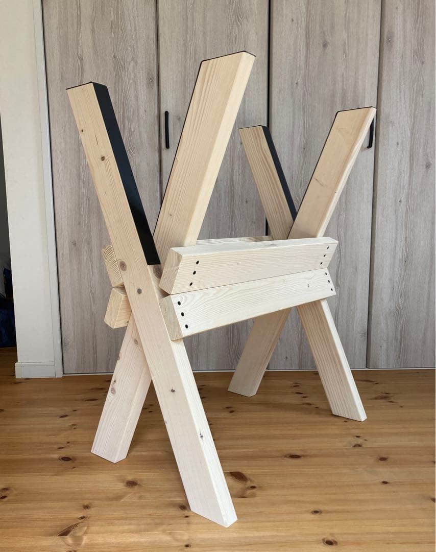 値下げ！開閉式！木製サーフボード用メンテナンススタンド　ボードスタンドサーフィン