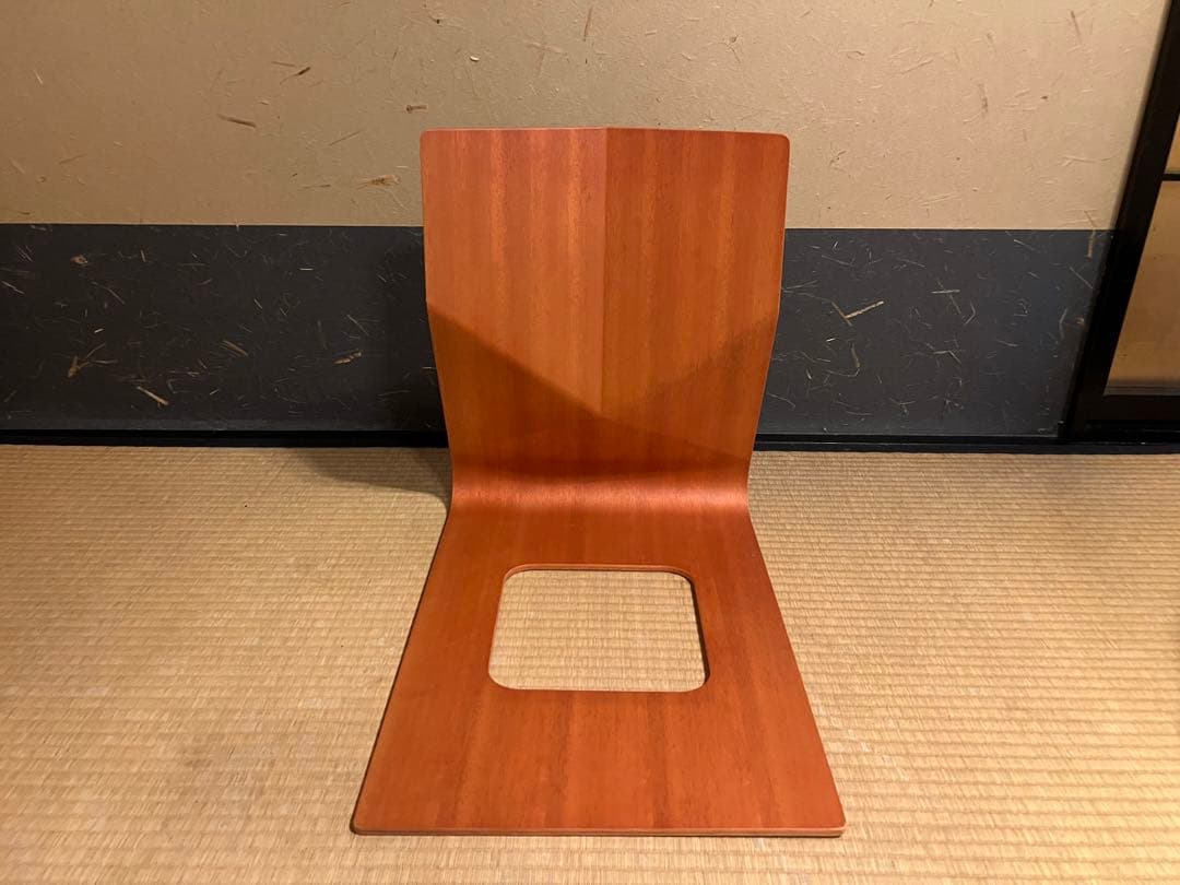 天童木工 高級木製座椅子 曲げ木 メランティ材 木製座椅子 2脚セット